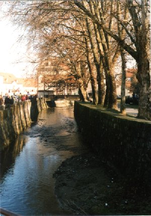 The Livadi Street and Gradna creek